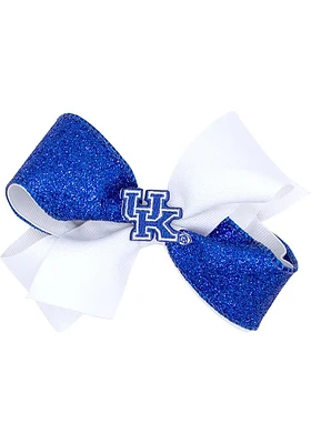 Kentucky Wildcats Color Block Glitter Kids Hair Barrette