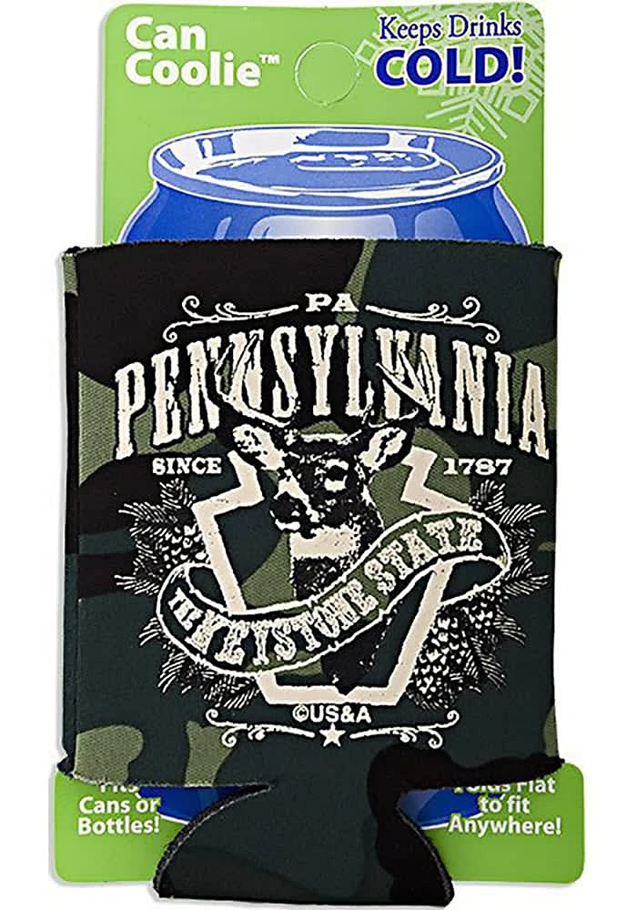 Pennsylvania Keystone State Coolie - Black