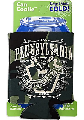 Pennsylvania Keystone State Coolie - Black