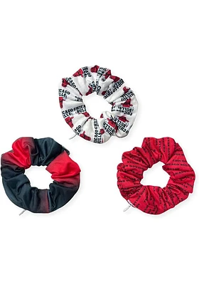 Chicago Bulls 3 Pack Womens Hair Scrunchie