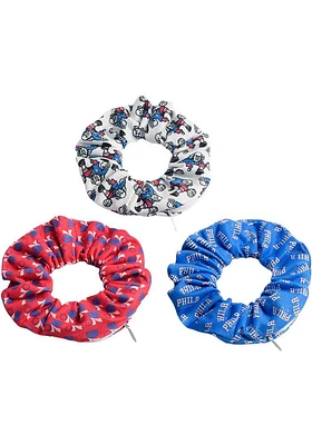 Philadelphia 76ers 3 Pack Womens Hair Scrunchie