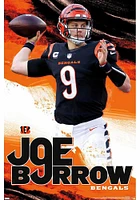 Joe Burrow Cincinnati Bengals Player Unframed Poster