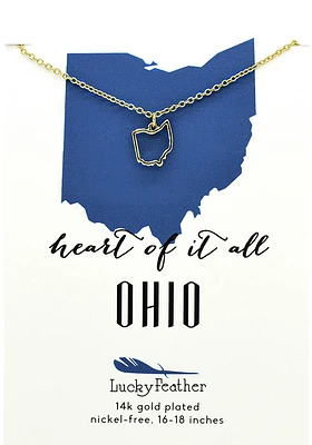 Ohio State Necklace