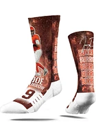 Cincinnati Bengals Strideline Premium Sublimated Galaxy Mens Crew Socks