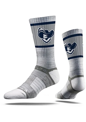 Xavier Musketeers Strideline Fashion Logo Premium Mens Crew Socks