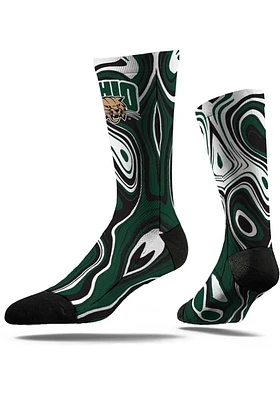 Ohio Bobcats Oil Slick Mens Dress Socks