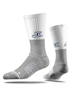 John Carroll Blue Streaks Strideline Split Mens Crew Socks