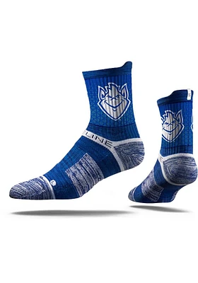 Saint Louis Billikens Team Logo Mens Quarter Socks