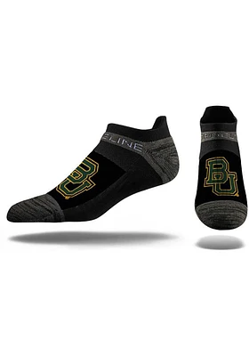 Strideline Baylor Bears Team Logo Mens No Show Socks