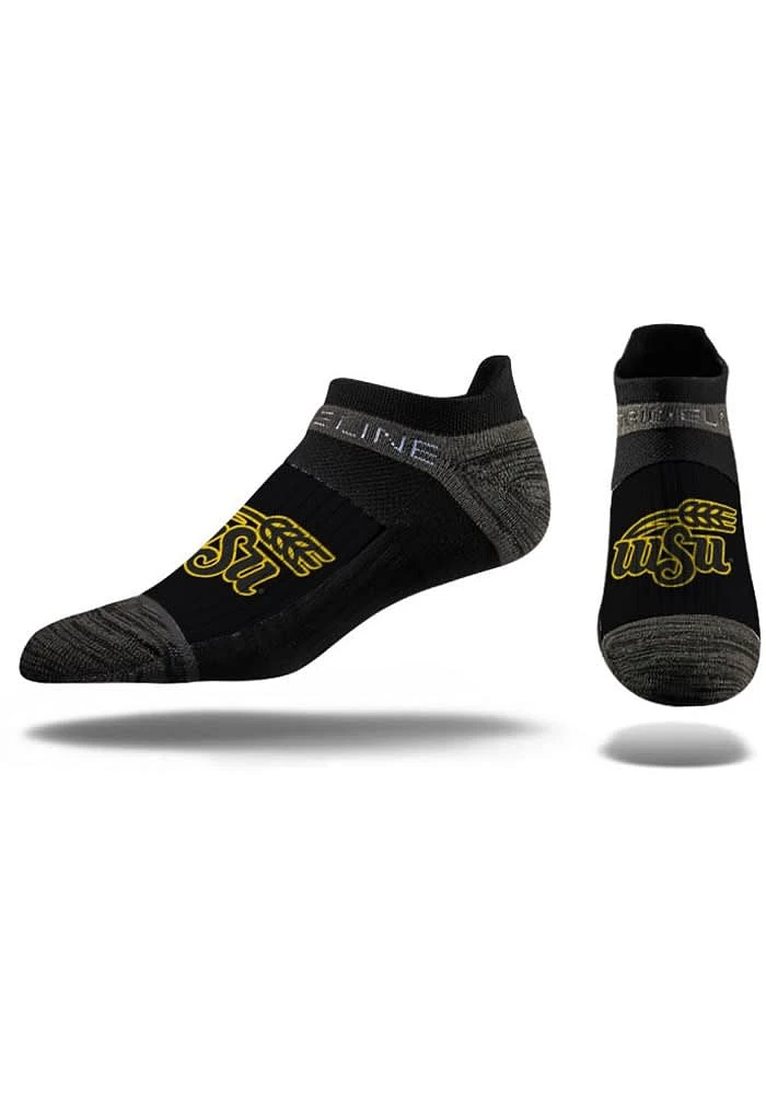 Strideline Wichita State Shockers Team Logo Mens No Show Socks