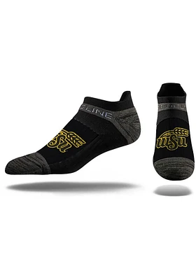 Strideline Wichita State Shockers Team Logo Mens No Show Socks