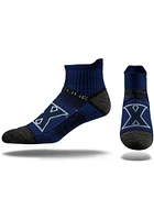 Strideline Xavier Musketeers Team Logo Mens No Show Socks