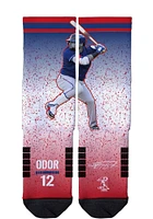 Rougned Odor Texas Rangers Action Mens Crew Socks