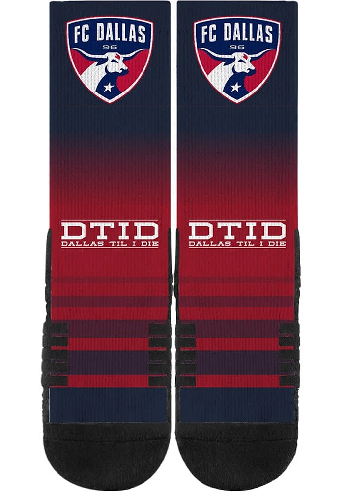 FC Dallas Strideline DTID Mens Crew Socks
