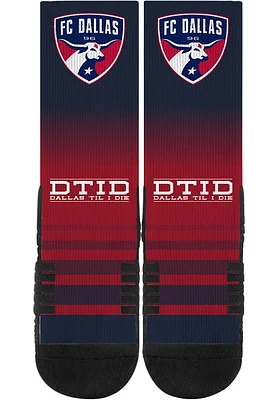 FC Dallas Strideline DTID Mens Crew Socks