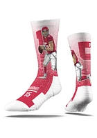 Patrick Mahomes Kansas City Chiefs Action Mens Crew Socks