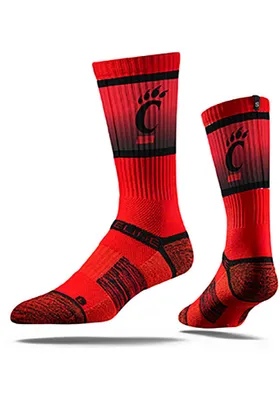 Cincinnati Bearcats Strideline Performance Mens Crew Socks