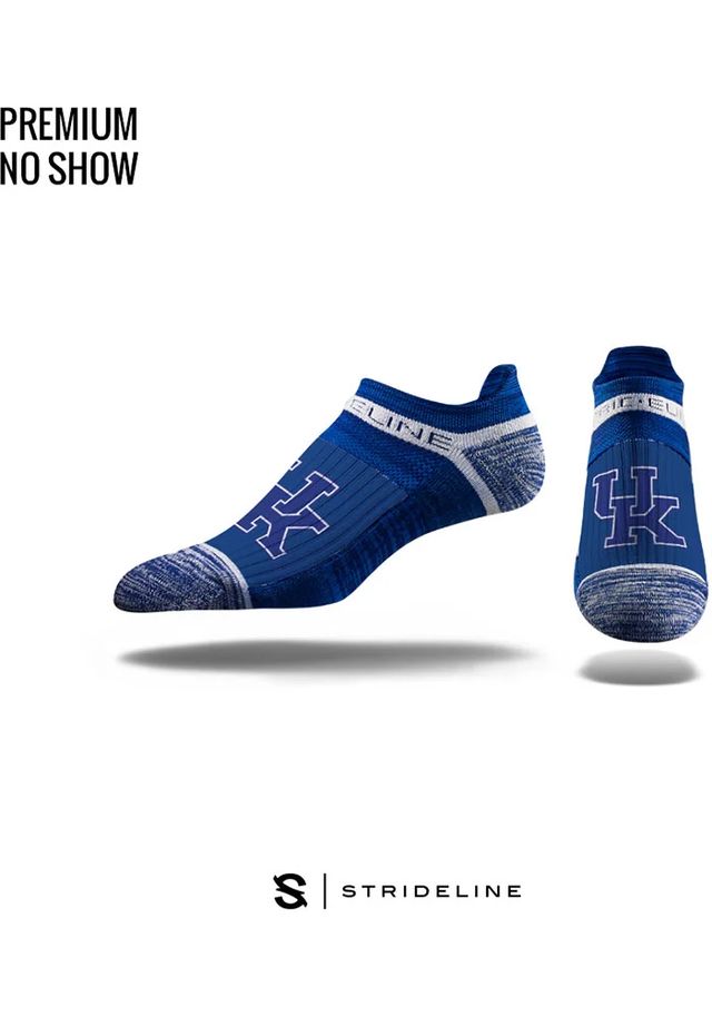 Strideline Kentucky Wildcats Performance Mens No Show Socks