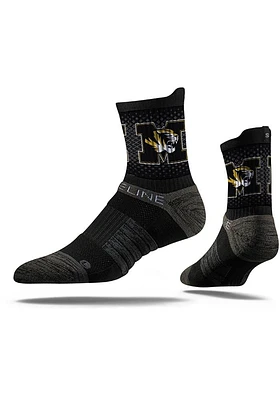 Missouri Tigers Performance Mens Quarter Socks