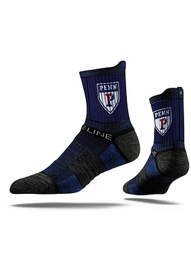 Pennsylvania Quakers Performance Mens Quarter Socks