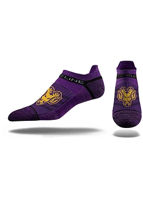 Strideline West Chester Golden Rams Performance Mens No Show Socks