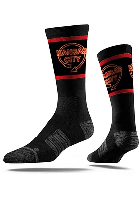 Kansas City Strideline Sign Mens Crew Socks