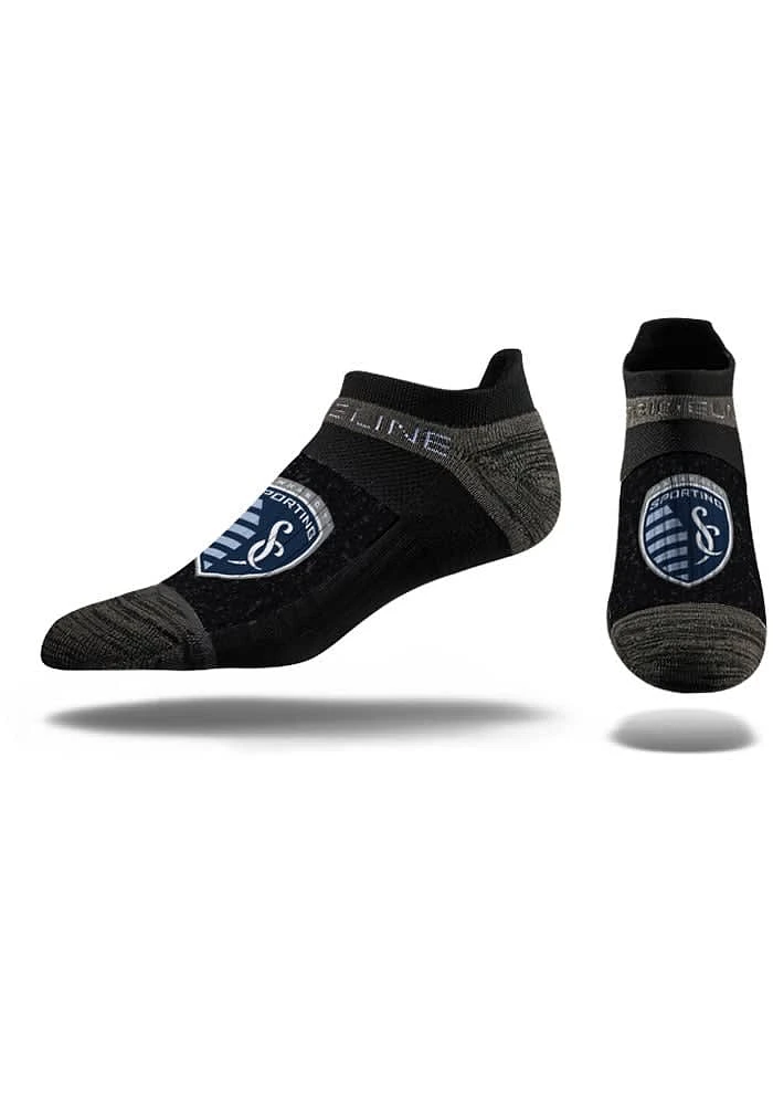 Strideline Sporting Kansas City Premium Mens No Show Socks
