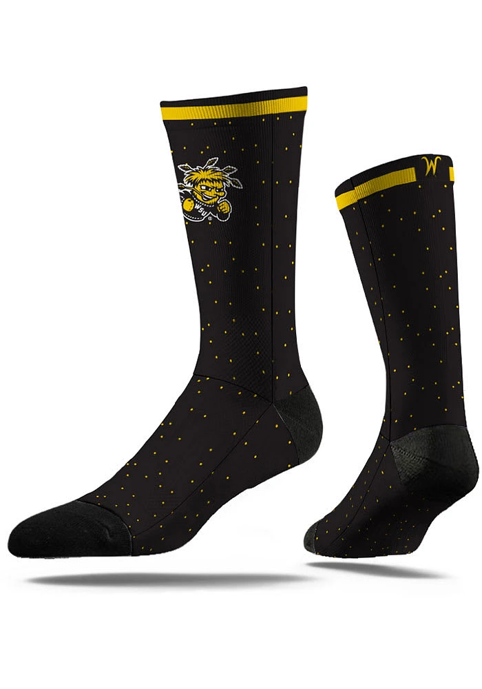 Wichita State Shockers Speckle Mens Dress Socks