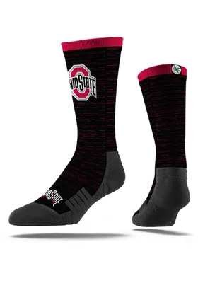 Ohio State Buckeyes Strideline Full Sub Mens Crew Socks