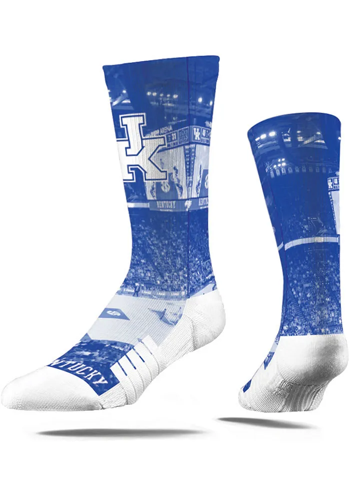 Kentucky Wildcats Strideline Court Mens Crew Socks