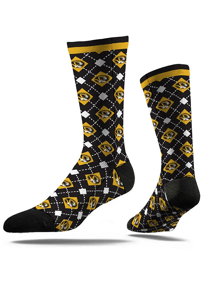 Missouri Tigers Repeat Mens Argyle Socks