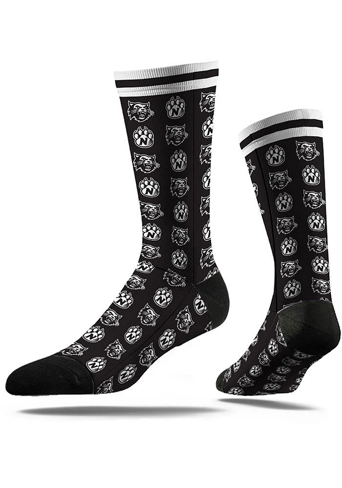 Northwest Missouri State Bearcats Step and Repeat Mens Dress Socks