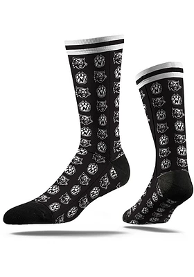 Northwest Missouri State Bearcats Step and Repeat Mens Dress Socks