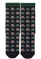 Ohio Bobcats Step and Repeat Mens Dress Socks