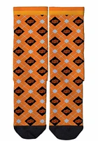 Oklahoma State Cowboys Repeat Graphic Mens Argyle Socks