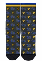 Pitt Panthers Step and Repeat Mens Dress Socks
