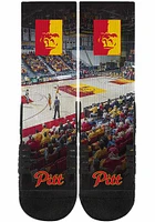 Pitt State Gorillas Strideline Basketball Court Mens Crew Socks
