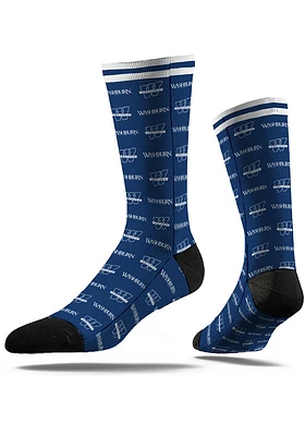 Washburn Ichabods Step and Repeat Mens Dress Socks