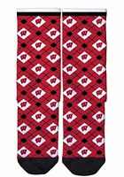 Wisconsin Badgers Repeat Mens Argyle Socks