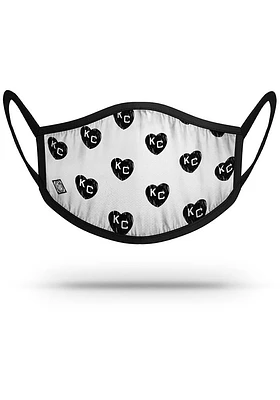 Strideline Kansas City Monarchs Repeat Heart Fan Mask