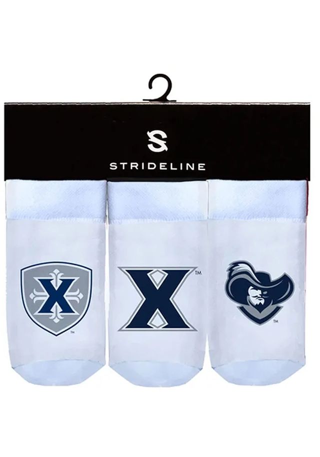 Strideline Xavier Musketeers 3PK Baby Quarter Socks