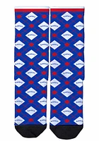 Kansas Jayhawks Repeat Mens Argyle Socks