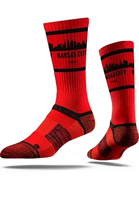 Kansas City Strideline City View Mens Crew Socks