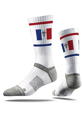 Kansas City Strideline Fountain Flag Mens Crew Socks