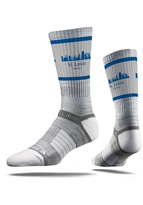 St Louis Strideline Skyline Mens Crew Socks