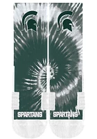Michigan State Spartans Strideline Tie Dye Mens Crew Socks