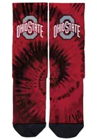 Ohio State Buckeyes Strideline Tie Dye Mens Crew Socks