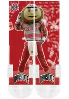 Ohio State Buckeyes Strideline Go Bucks Mens Crew Socks