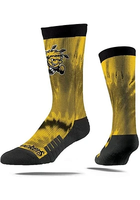 Wichita State Shockers Strideline Tie Dye Mens Crew Socks