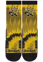 Wichita State Shockers Strideline Tie Dye Mens Crew Socks